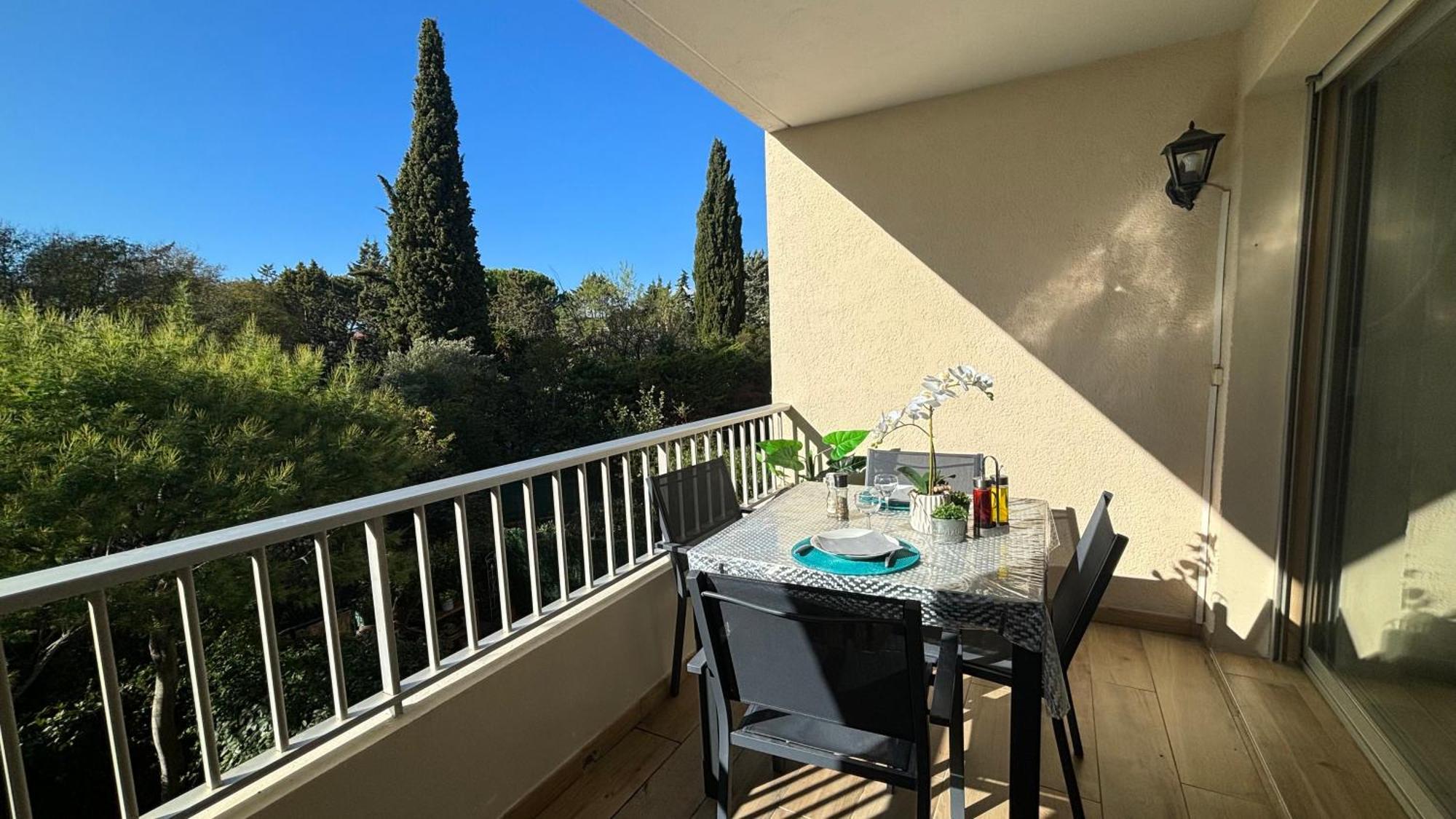 Proche Centre Sanary Studio Climatise 4 Personnes Extérieur photo